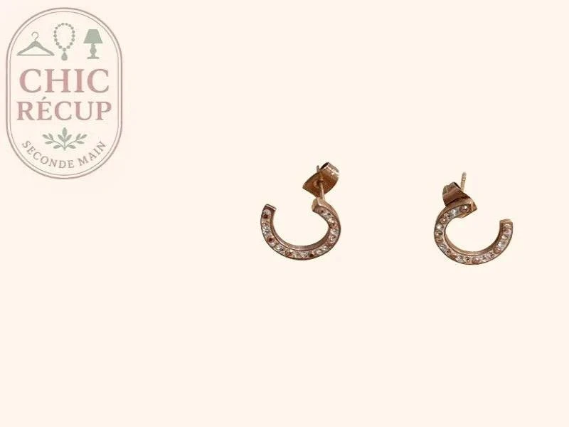 Boucle d'oreille Victoria Bijoux – Taille unique – Doré – Anbou-74